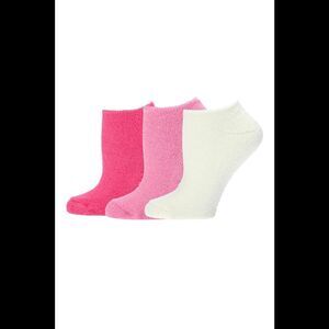 Comfort Code 3-pack Low-Cut Socks with Grippers Light Pink
